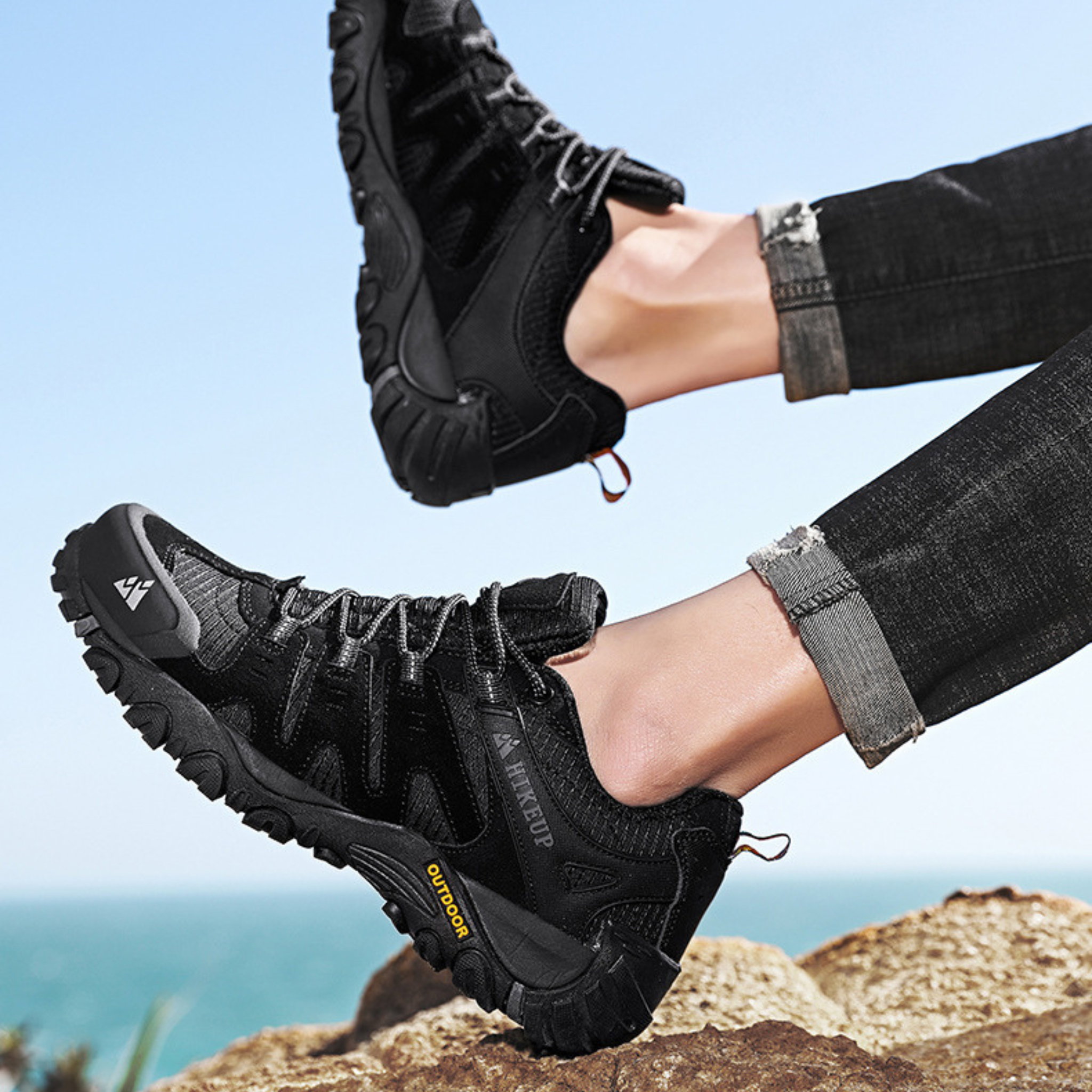 Taktische Wildleder-Sneaker – Robuste Outdoor-Schuhe für Abenteuer & Alltag