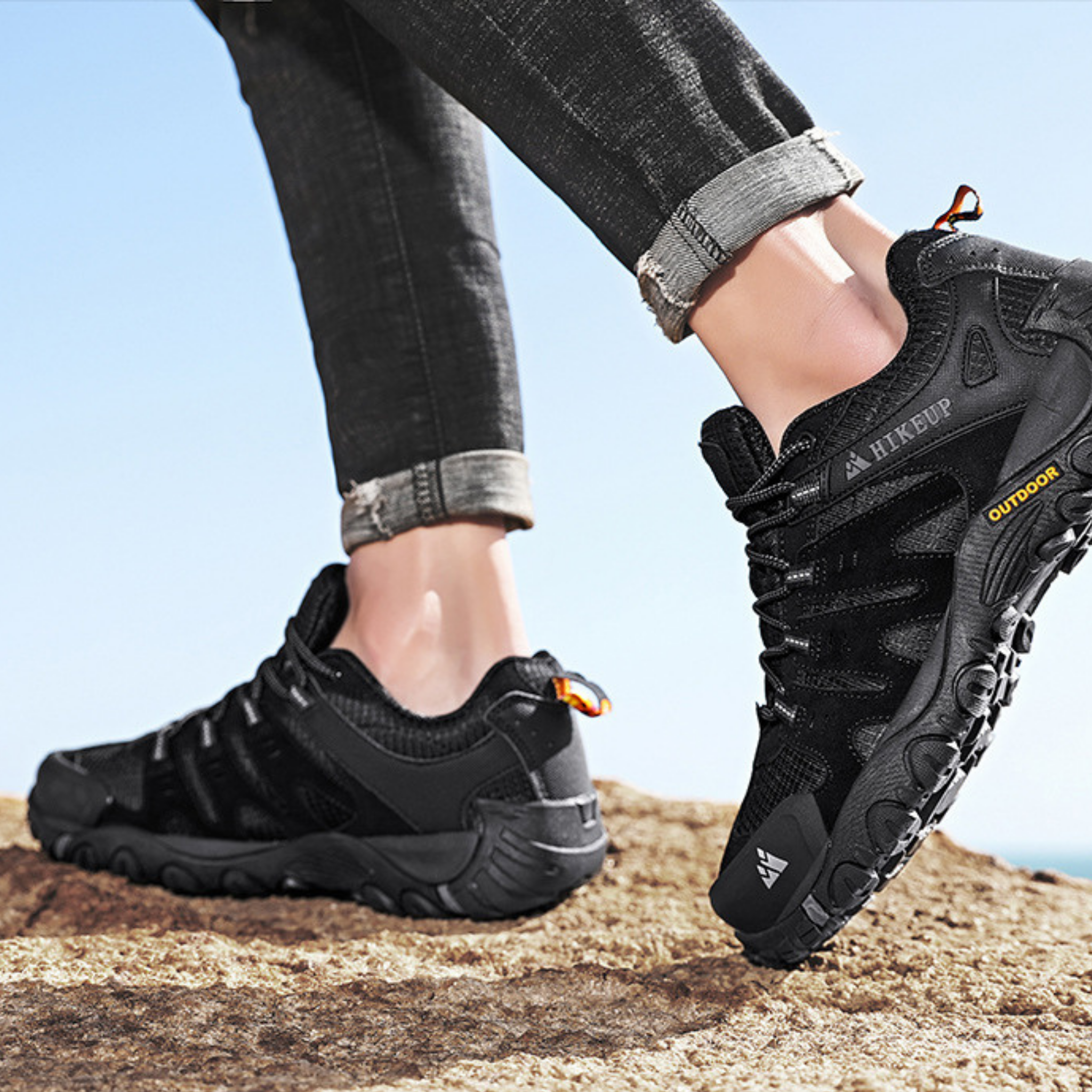 Taktische Wildleder-Sneaker – Robuste Outdoor-Schuhe für Abenteuer & Alltag