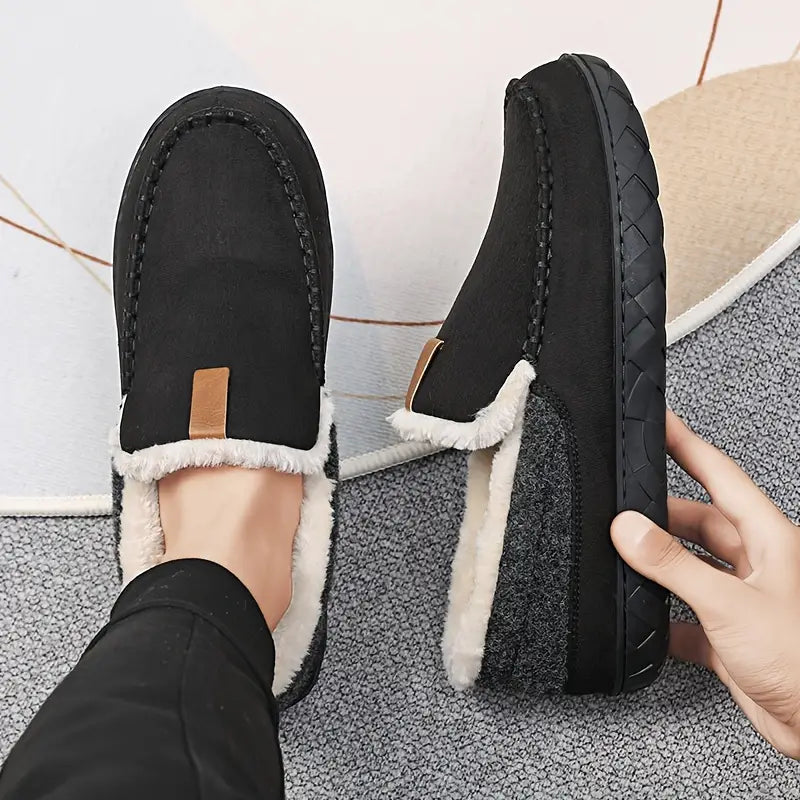 Bellaso - Gemütliche Loafer mit Fleecefutter für Herren