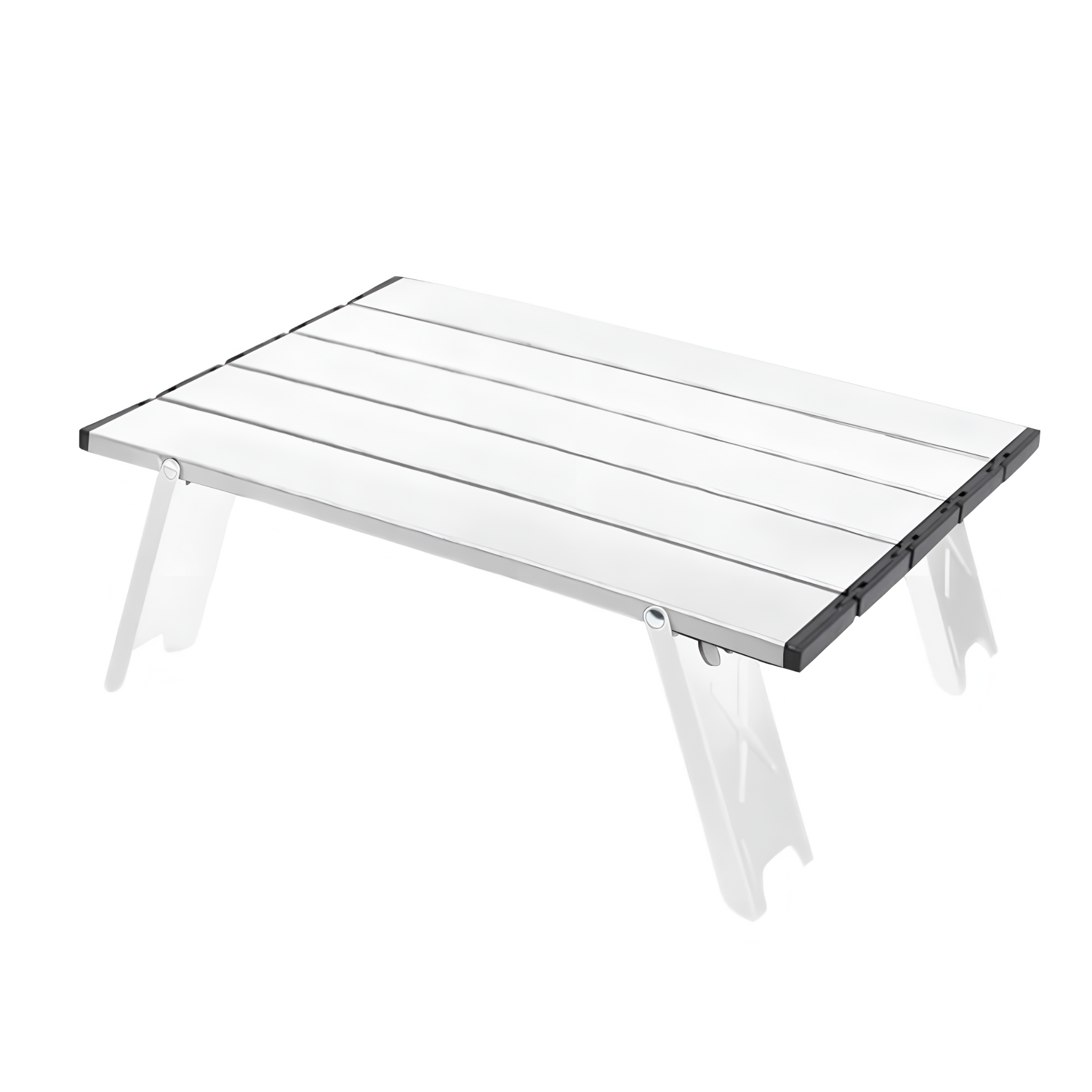 Ultraleichter Roll-Up Campingtisch – Tragbarer Aluminium-Klapptisch für Outdoor-Abenteuer