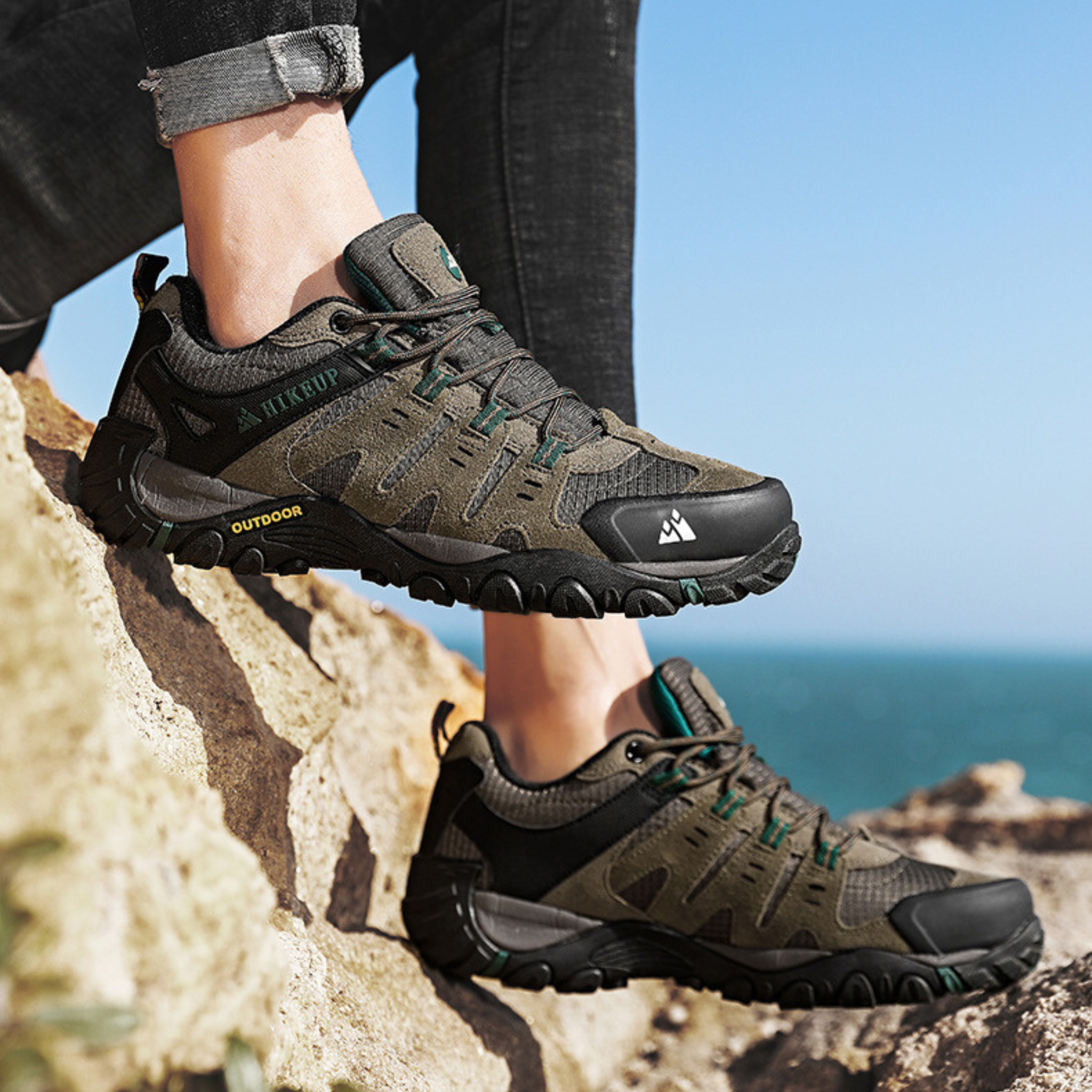 Taktische Wildleder-Sneaker – Robuste Outdoor-Schuhe für Abenteuer & Alltag