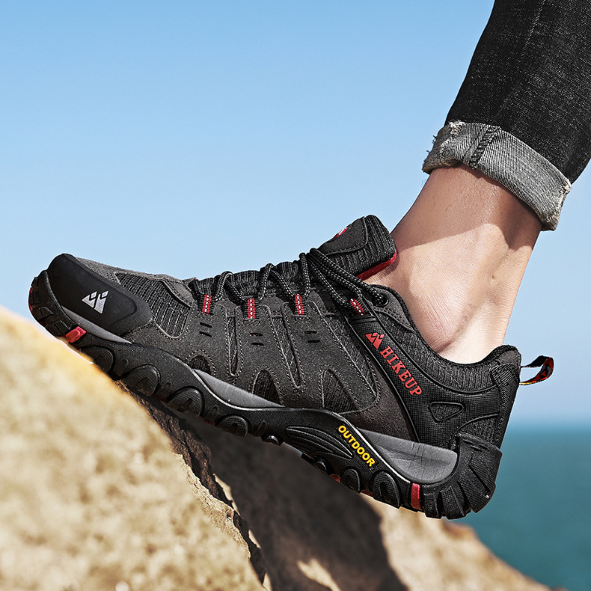 Taktische Wildleder-Sneaker – Robuste Outdoor-Schuhe für Abenteuer & Alltag