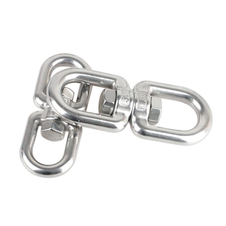 6mm Edelstahl Universal Rotationsring (Silber, 6mm)