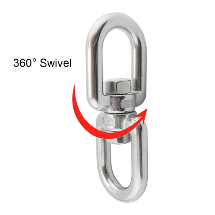 6mm Edelstahl Universal Rotationsring (Silber, 6mm)