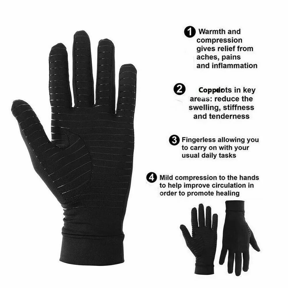 Kompressionshandschuhe Arthritis Schmerz Relief Handschuhe (x-Large nur)