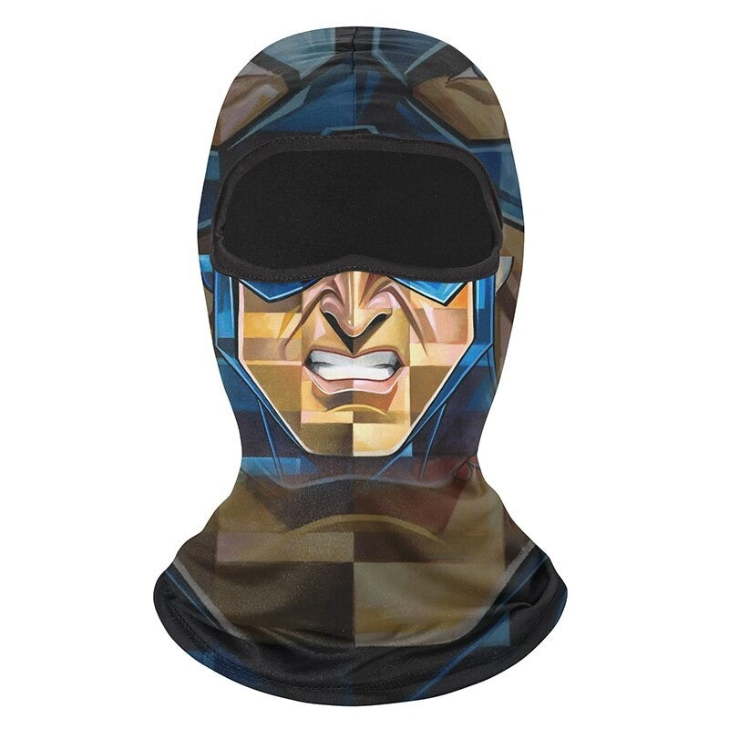 Atmungsaktive Fahrrad-Wintermütze Camping-Gesichtsmaske