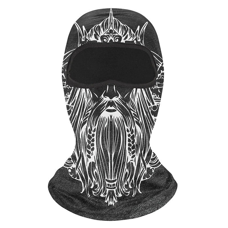 Atmungsaktive Fahrrad-Wintermütze Camping-Gesichtsmaske