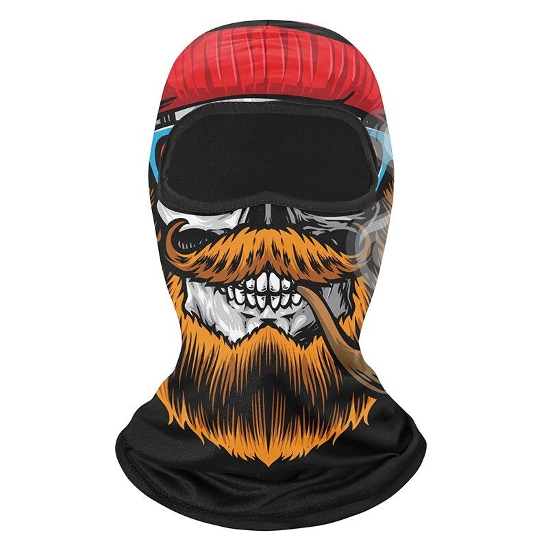 Atmungsaktive Fahrrad-Wintermütze Camping-Gesichtsmaske