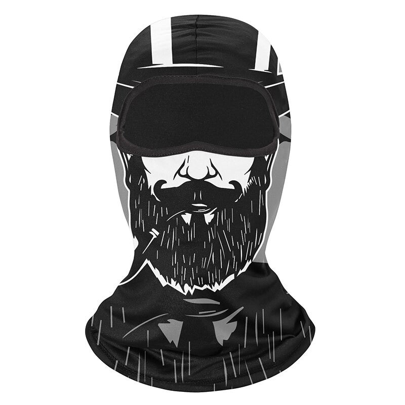 Atmungsaktive Fahrrad-Wintermütze Camping-Gesichtsmaske