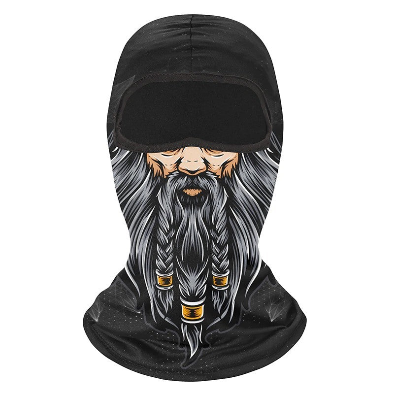 Atmungsaktive Fahrrad-Wintermütze Camping-Gesichtsmaske