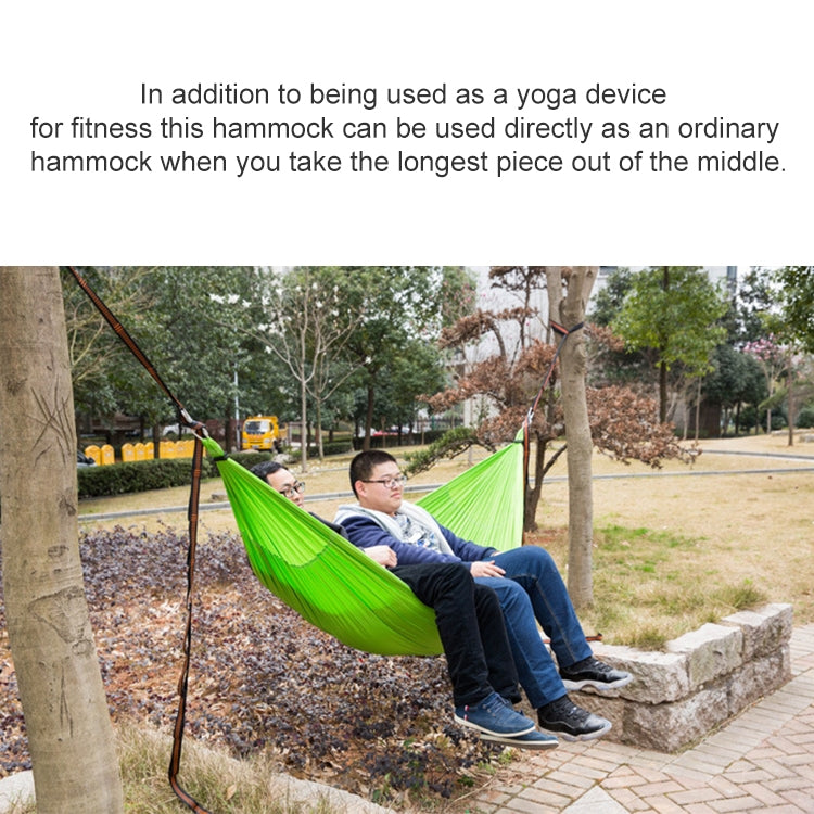 Handles Bodybuilding Handstand Inelasticity Aerial Yoga Hammock Blau Grün (Einheitsgröße)