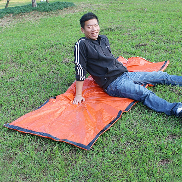 Outdoor Camping Umschlag-Typ Thermo-Schlafsack für Erwachsene, Größe: 213x91cm (Grün)