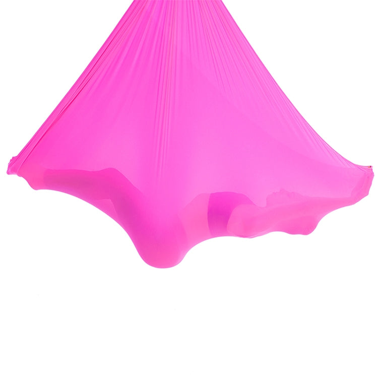 Haushalt Handstand Stretchseil Aerial Yoga Hängematten-Set (Rosarot)