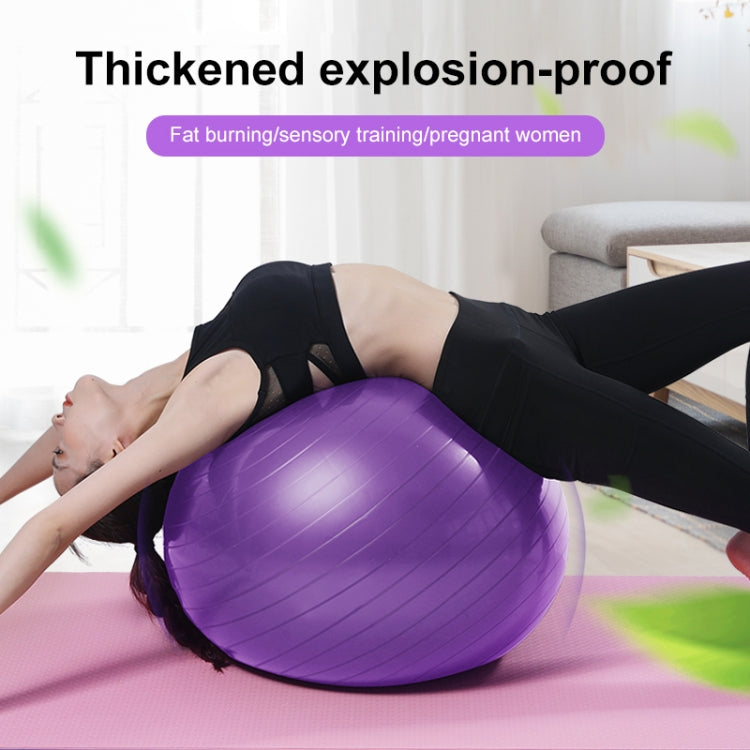 Verdickung explosionssichere große Yoga-Ball Fitness-Ball, 75 cm (Pink)
