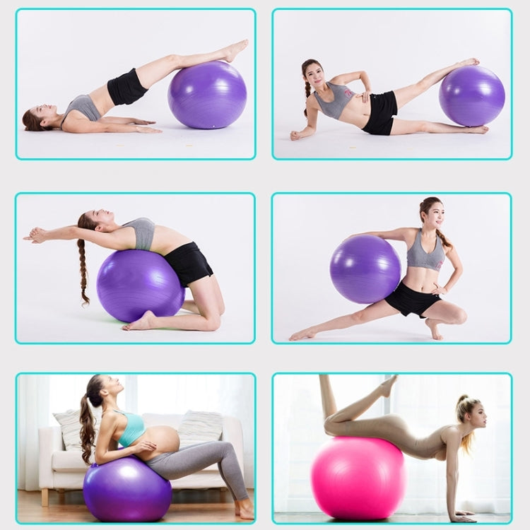 Verdickung explosionssichere große Yoga-Ball Fitness-Ball, 75 cm (Pink)