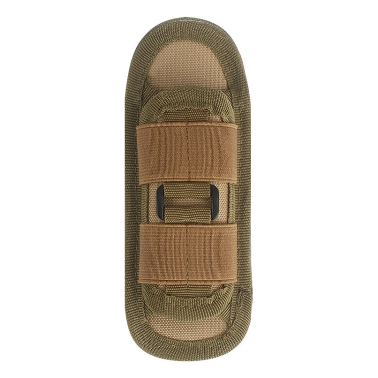 Outdoor-Wandern Nylon Taschenlampe Etui (Khaki) für Abenteuer-Enthusiasten