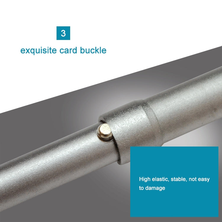 Verstellbare tragbare Outdoor-Aluminiumlegierung-Wanderstöcke (Blau)