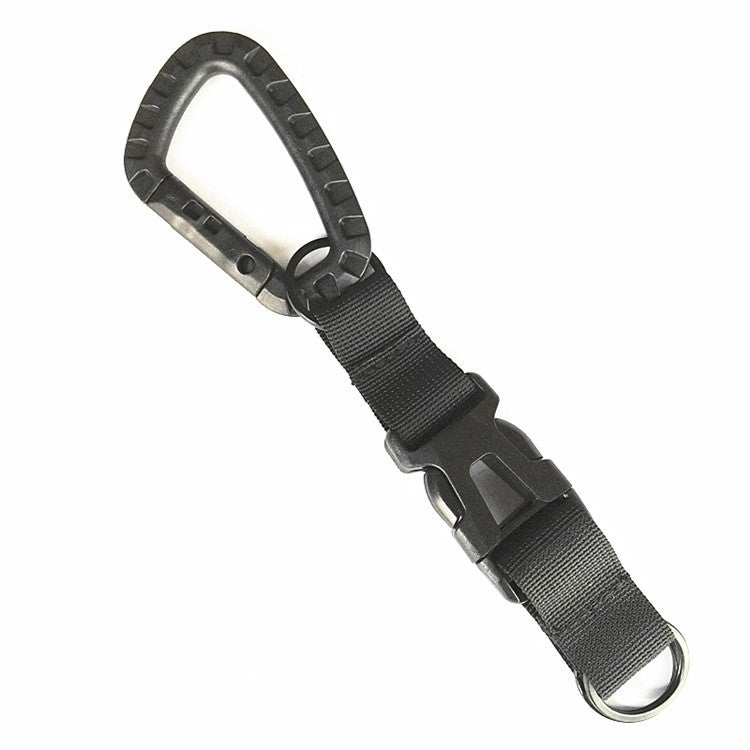 Outdoor Multifunktions-Kombinationsrucksack Trikyclisch Schnalle (Schwarz)