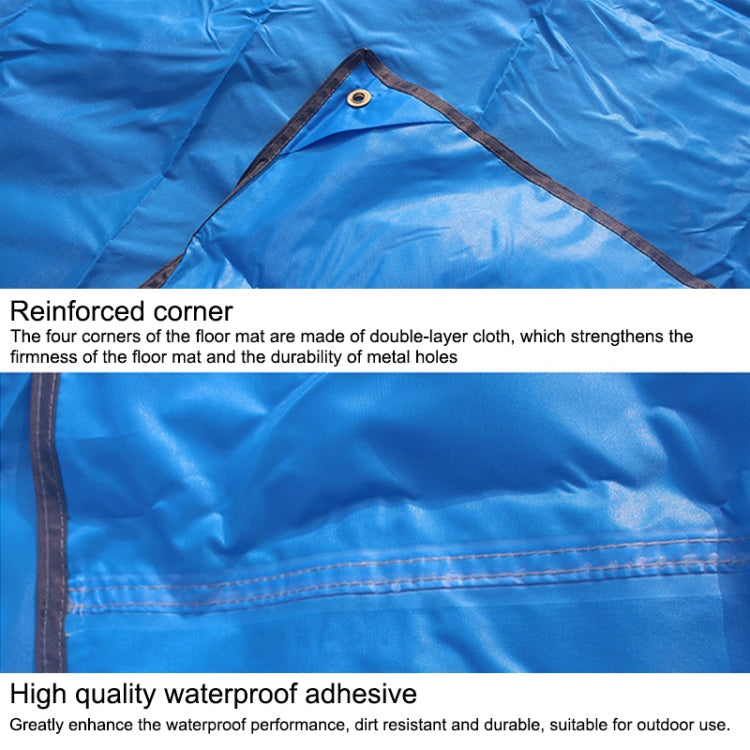 Oxford Canvas Outdoor Camping Picknick Strandmatte, Größe: 240 x 220 cm (Bundeswehrgrün)