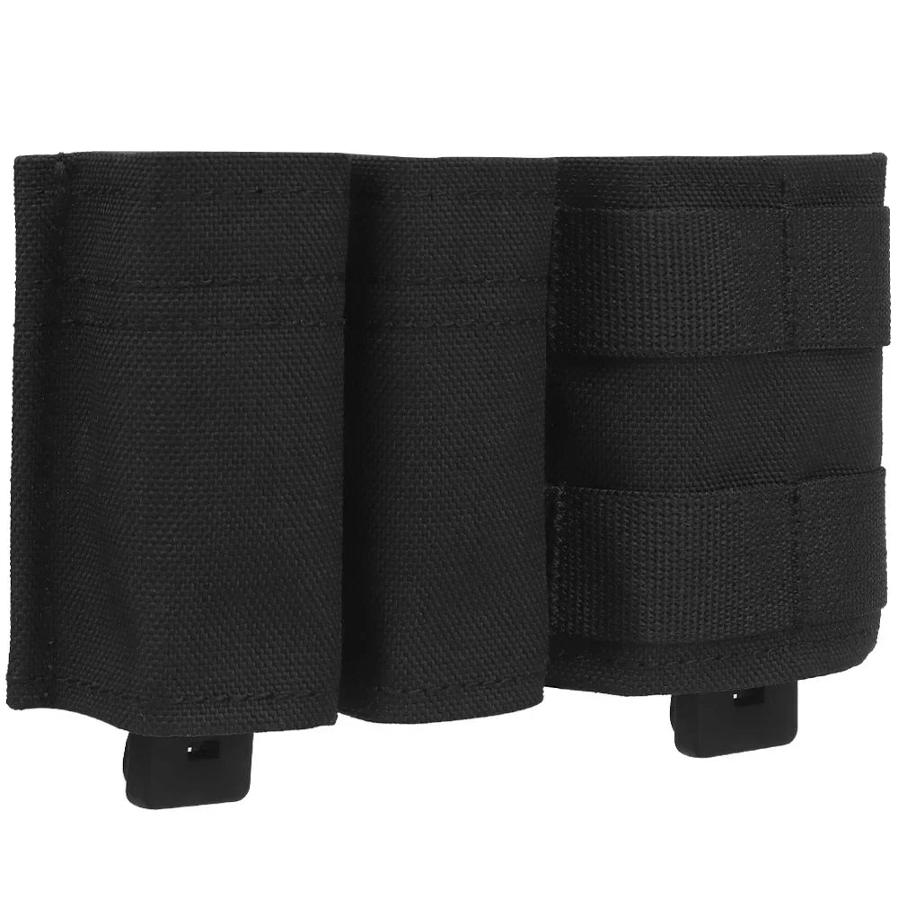 Militär Doppelmagazin Tasche – 9mm & 5.56 Magazinhalter mit Schnellverschluss Nylonclip
