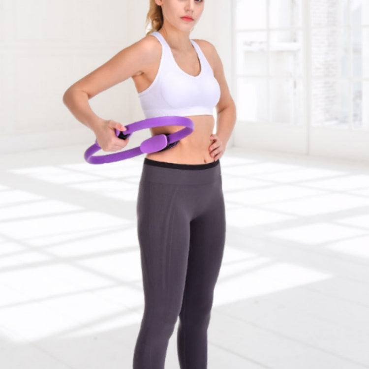 Multifunktionaler Pilates Ring Yoga Produkt (Lila) 38 x 3cm