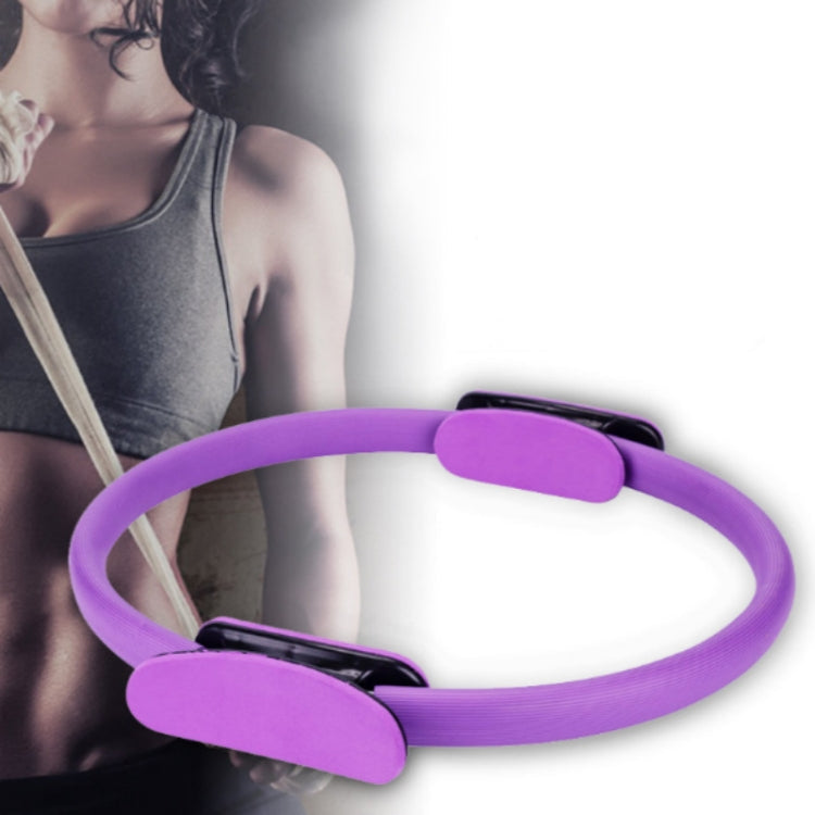 Multifunktionaler Pilates Ring Yoga Produkt (Lila) 38 x 3cm