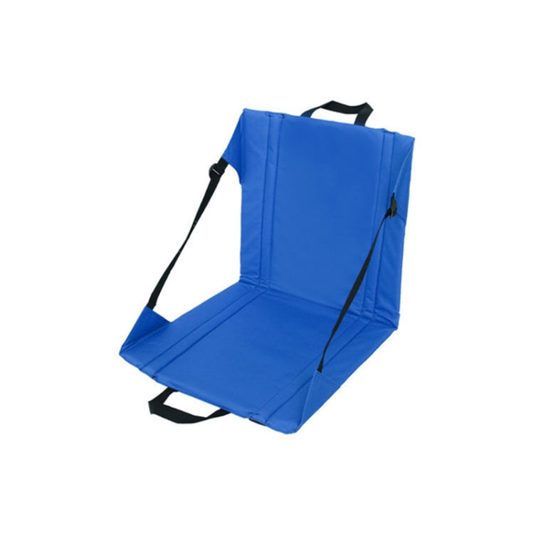 Outdoor Camping Picknick Stand Sitzkissen Faltbar Feuchtigkeitsbeständig Schmutzabweisend Strapazierfähiges Kissen (Blau)
