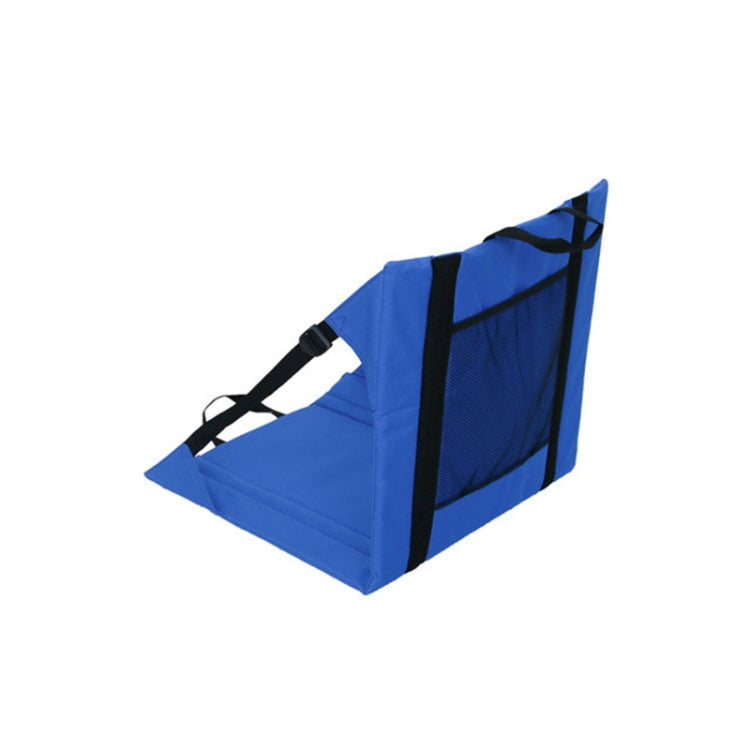 Outdoor Camping Picknick Stand Sitzkissen Faltbar Feuchtigkeitsbeständig Schmutzabweisend Strapazierfähiges Kissen (Blau)