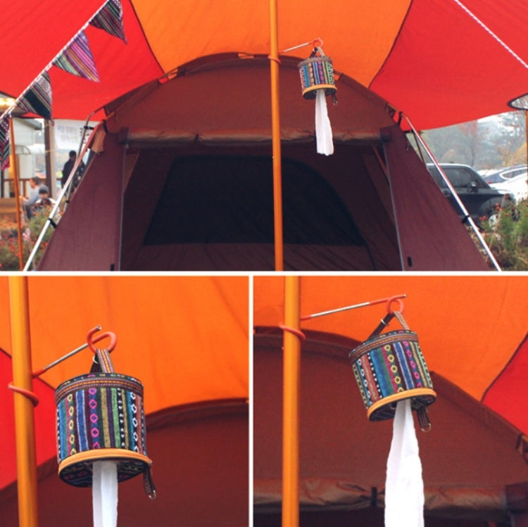 Outdoor Camping Faltbare Pumpbox Rollpapier Aufbewahrungstasche (Neues Muster)