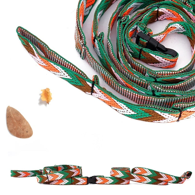 Outdoor Camping Zelt Aufbewahrung Lanyard Bundle Wäscheleine (Grün)