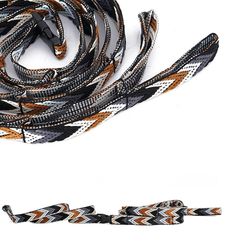 Outdoor Camping Zelt Lagerung Lanyard Verlängert Gebündelte Wäscheleine (Schwarz)