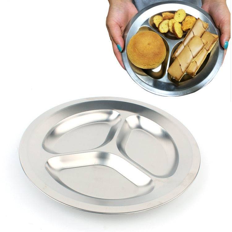 Picknick 3 Gitter Runde Platte Outdoor Grill Edelstahl Gitter (Nicht-magnetisch, 201)