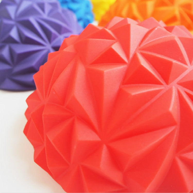 Fußmassage-Hemisphären-Gleichgewichtstraining Ball Fitness Yoga Ball, Grün (16 x 8 cm)