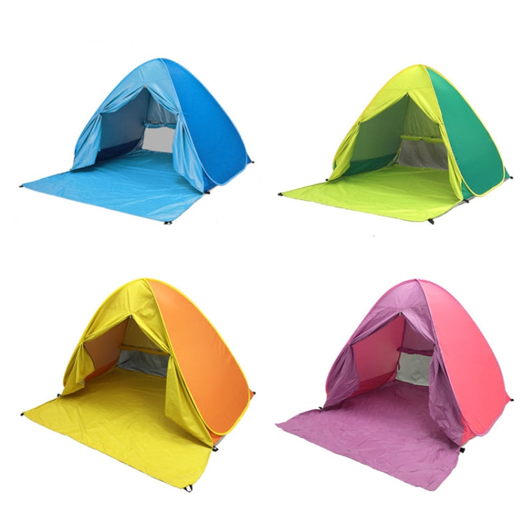 Automatisches Instant-Pop-Up-Strandzelt Tragbar 150x165x110cm (Rosa)