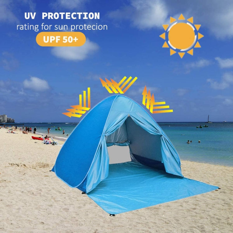 Automatisches Instant-Pop-Up-Strandzelt Tragbar 150x165x110cm (Rosa)