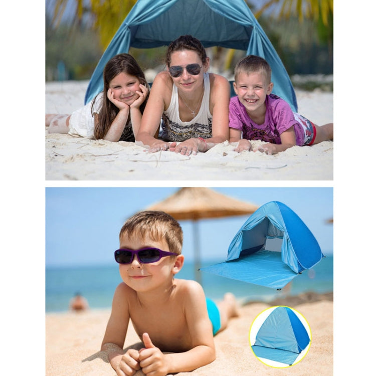 Automatisches Instant-Pop-Up-Strandzelt Tragbar 150x165x110cm (Rosa)