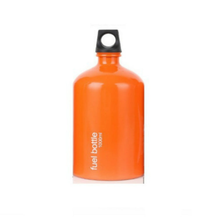 Outdoor Fuel Tragbare Aluminium Ölflasche Kapazität 1000ML (Silber)