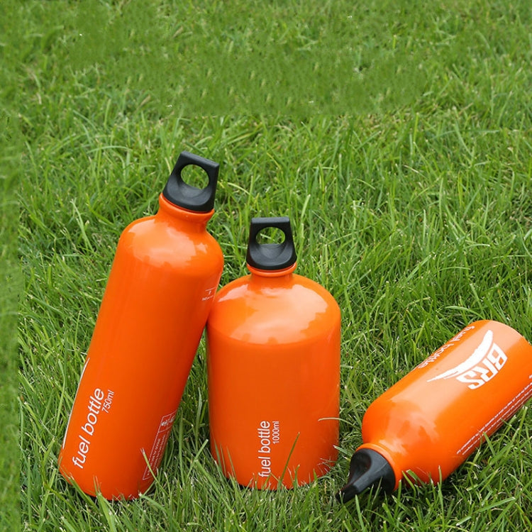 Outdoor Fuel Tragbare Aluminium Ölflasche Kapazität 1000ML (Silber)