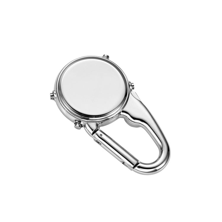 Bergsteigeruhr Multifunktions Edelstahl Haken Uhr (Blau)