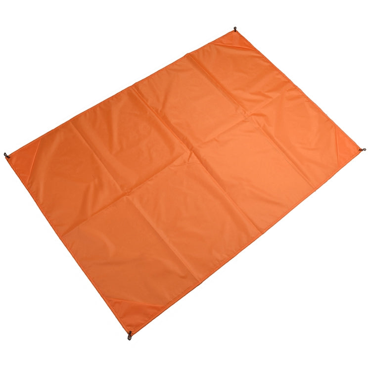 Outdoor tragbare wasserdichte Picknick Campingmatten Stranddecke Matratzenmatte (Orange) 100 cm x 140 cm