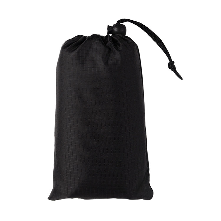 Tragbare wasserdichte Picknick Campingmatte Stranddecke Matratze (Schwarz) 150cm x 140cm