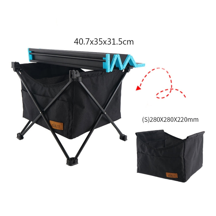 Outdoor Klapp-Picknicktisch Aufbewahrung Hängende Tasche Tragbare Taschenspeicher Hängende Tasche (Klein)