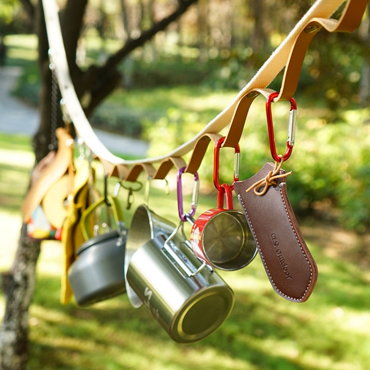 Outdoor PU Lanyard Camping Zubehör Aufbewahrung Seil Zelt Bindekette (verschiedene Farben)