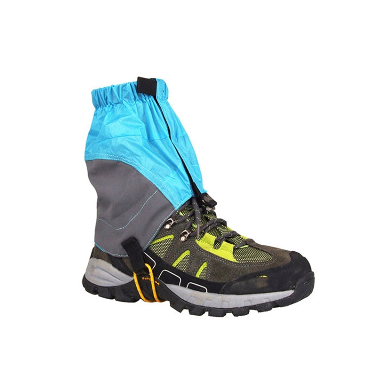 Outdoorschutz- und Schmutzschutz-Fußabdeckung Wasserdichte Schneebedeckung (Himmelblau)