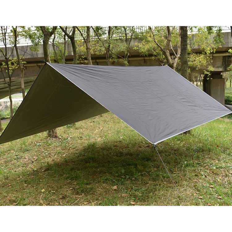 Outdoor-Campingbedarf Multifunktionale Camping-Sonnenschutz wasserdichte und feuchtigkeitsdichte Matte ultra-leicht Sky (320 x 250cm Schwarz)