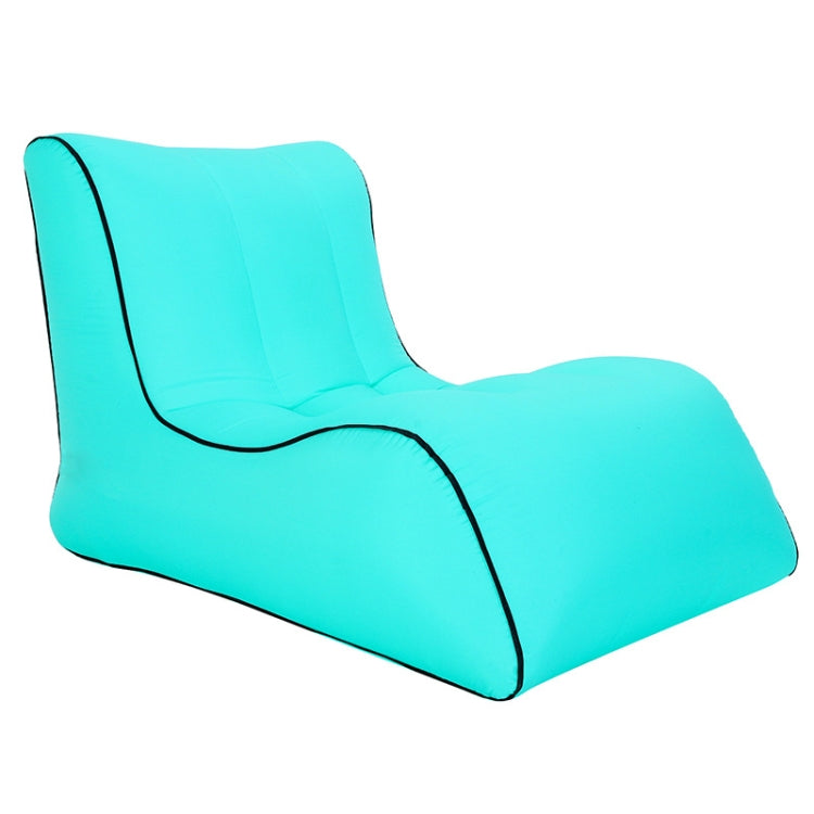 Tragbares aufblasbares Outdoor-Sofa Einzelplatz (Seegrün) 100 x 80 x 70cm