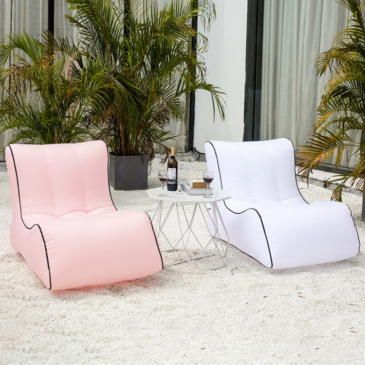 Tragbares aufblasbares Outdoor-Sofa Einzelplatz (Seegrün) 100 x 80 x 70cm