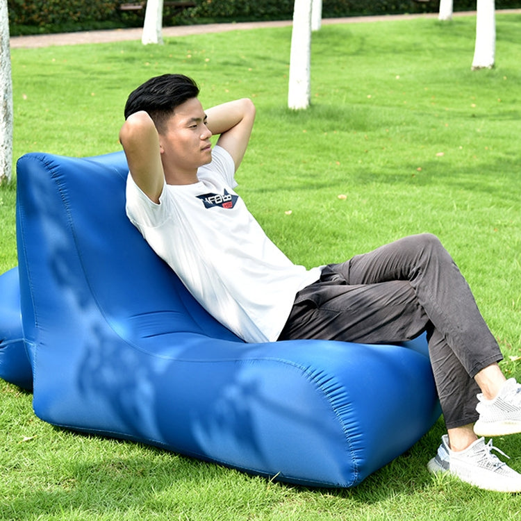 Tragbares aufblasbares Outdoor-Sofa Einzelplatz (Seegrün) 100 x 80 x 70cm