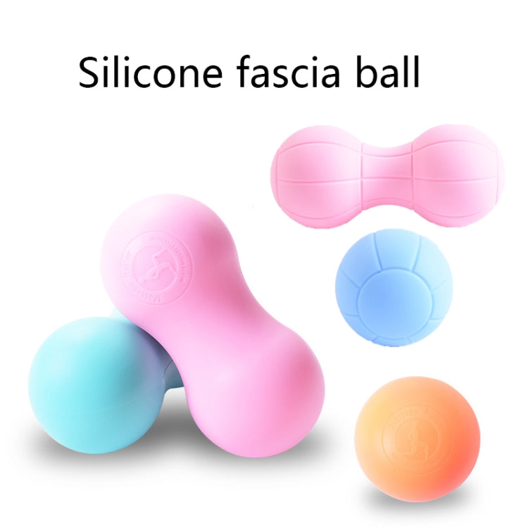 Faszienball Muskelentspannung Yoga Rückenmassage Silikonball Basketball Rosa Ball