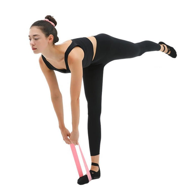 Latex Yoga Stretch Elastischer Gürtel Hüft-Squat Widerstandsband 1500x150x0.35mm (Zweifarbiger Blau)